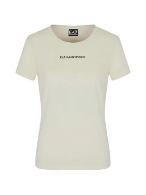 Ea7 Emporio Armani crew-neck T-shirt Neutrals 7W000798AF12115