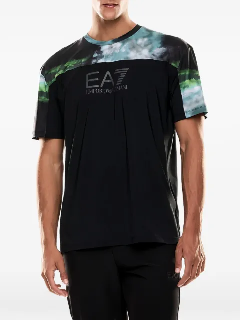 Ea7 Emporio Armani logo-print T-shirt Black 7M000636AF17770