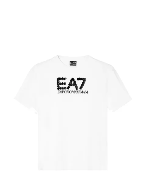 Ea7 Emporio Armani logo-detail T-shirt White 7W000540AF1