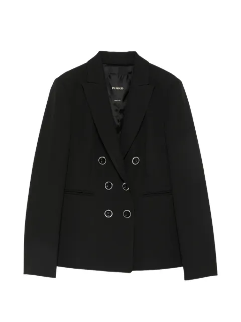 PINKO Alexia double-breasted blazer Black 100256A3DA
