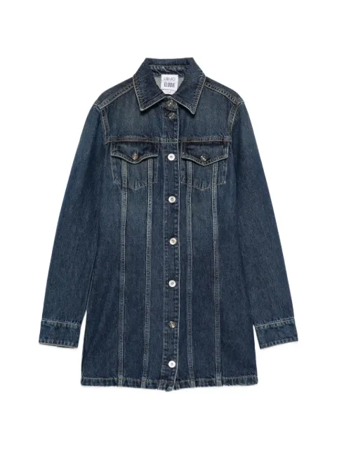 LIU JO x Elodie button-up denim mini dress Blue UF6504D0398