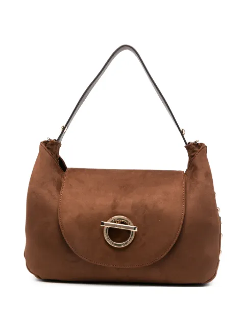 LIU JO stud-embellished twist-lock shoulder bag Brown AF6113T711A