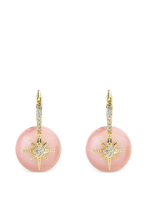 Sydney Evan Starburst opal and diamond earrings Gold EBE00112Y82612