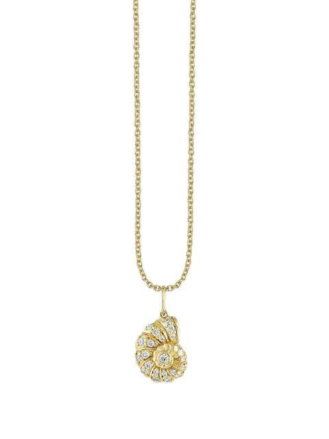 Sydney Evan Nautilus diamond necklace Gold CJP2652Y18XMT