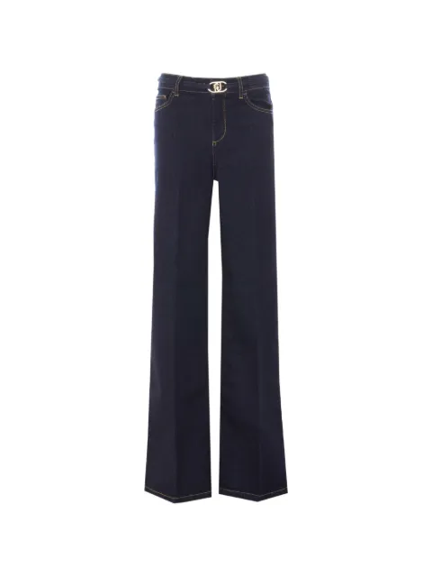 LIU JO belted flared jeans Blue UF6088D0264