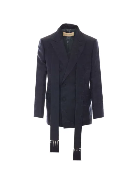 Valentino Garavani double-breasted blazer Blue CEK41B7S4MW