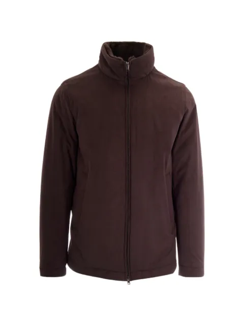 Herno high-neck zip-up jacket Brown GI00099UR124548993