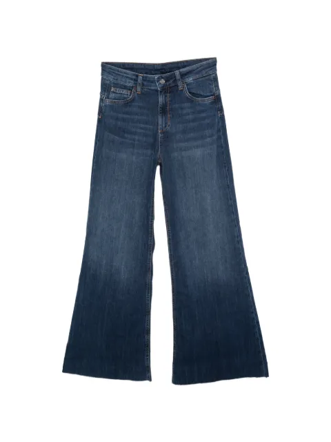 LIU JO faded flared-leg jeans Blue UF6106D0356