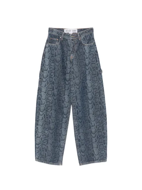 LIU JO x Elodie cotton jeans Blue UF6519D0397
