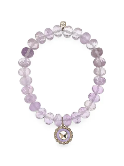 Sydney Evan butterfly-charm multi-stone bracelet Gold CKE2101LJY7609