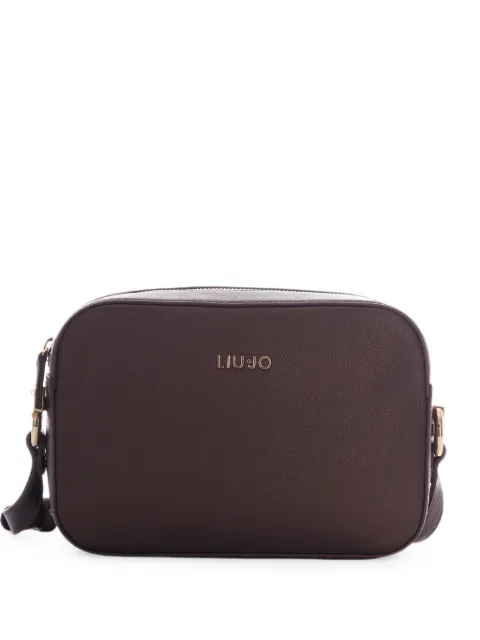 LIU JO medium logo-detail cross body bag Brown AF6211E1019