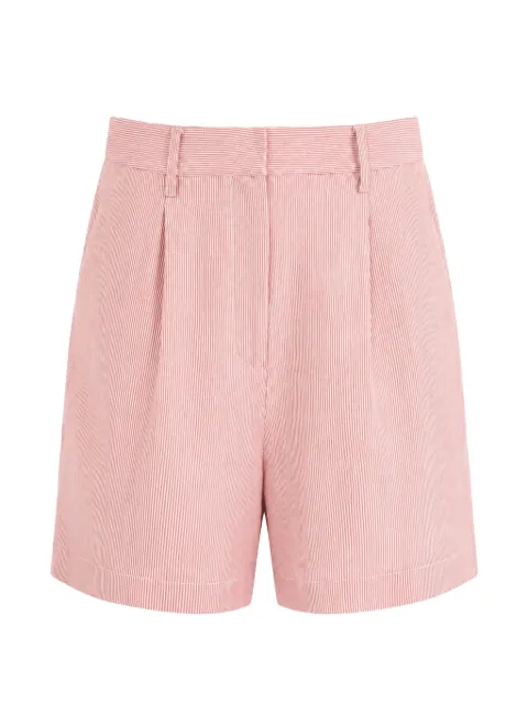 TWP Henry St pinstripe shorts Red 81781W794