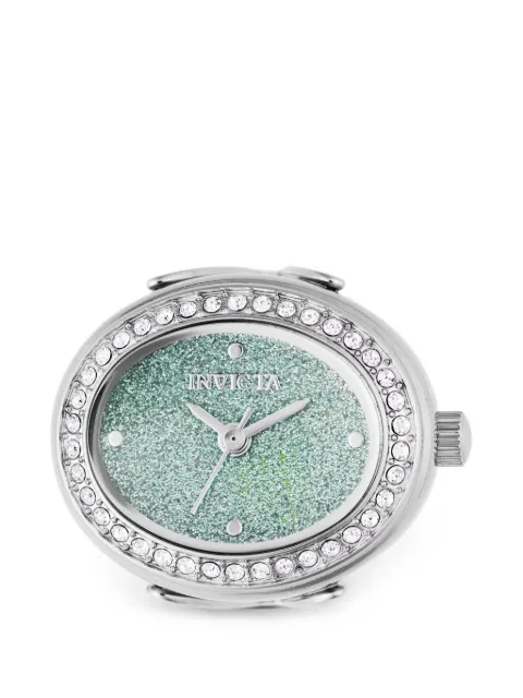 Invicta Mini Ring 24mm crystal-embellished watch Green 49597