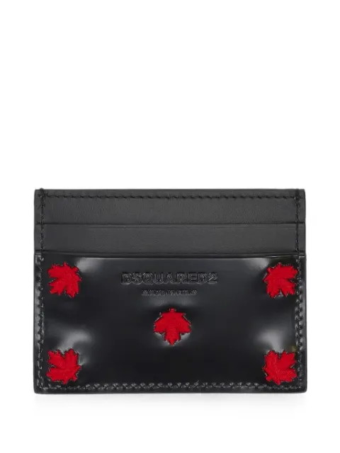 DSQUARED2 logo-debossed wallet Black CCM004724909060