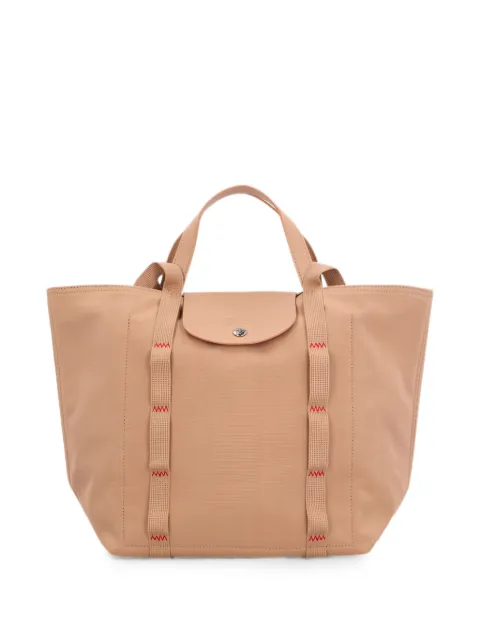 Longchamp medium Le Pliage tote bag Neutrals 10387HJL