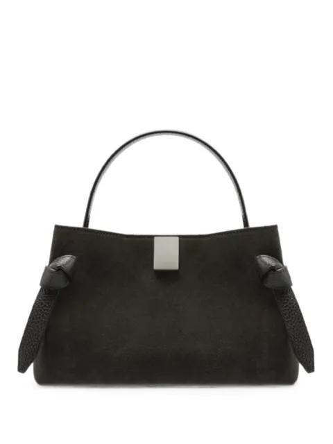 Yuzefi Gyoza suede tote bag Brown YUZSS26