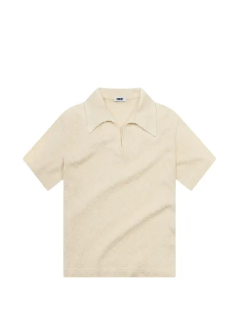KROST textured cotton-knit T-shirt White KR2610760001