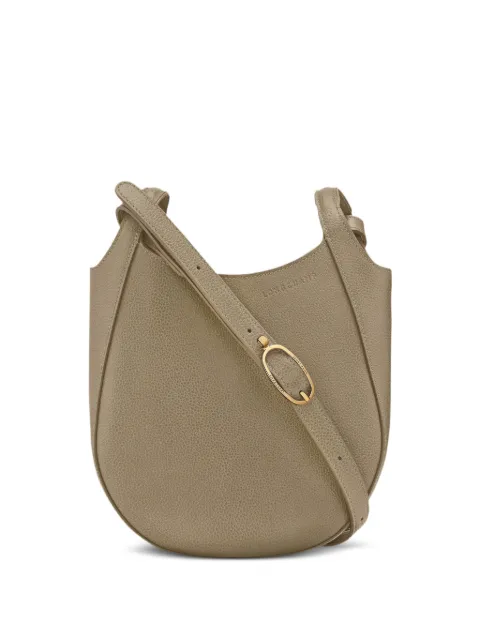 Longchamp small Le Foulonné crossbody bag Neutrals 10329021