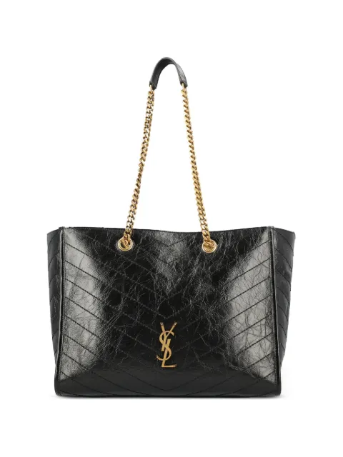 Saint Laurent Niki quilted tote bag Black 8711510EN07