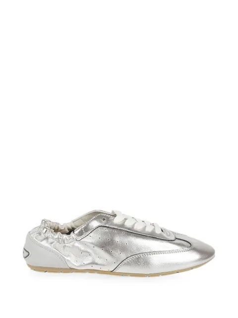 Saint Laurent Lewis low-top leather sneakers Silver 8626060NLAA