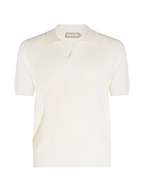 Canali cable-knit T-shirt Neutrals MK02486C1131