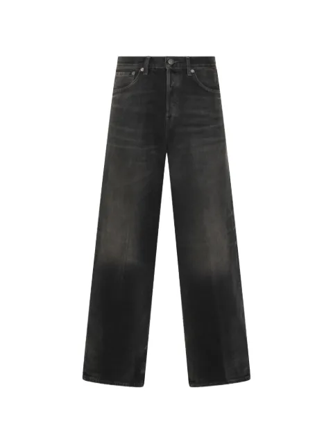 Haikure Bethany faded wide-leg jeans Black HEW03296DF119