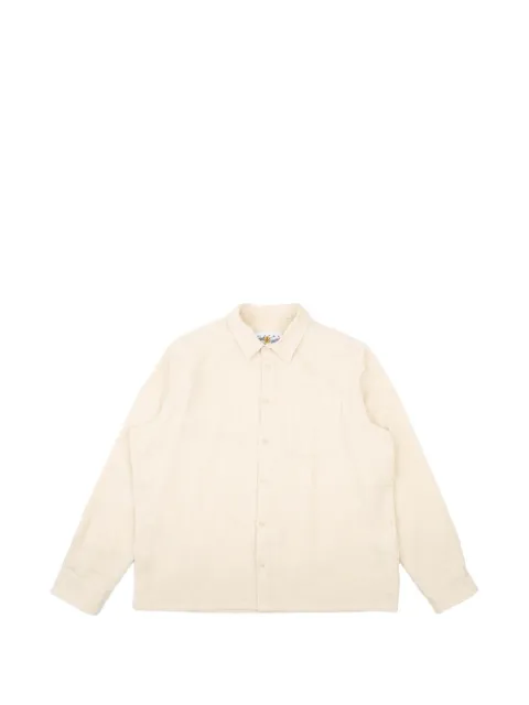 Naked and Famous True double-weave shirt White 120140285