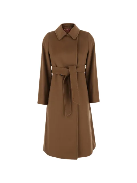 Max Mara belted wool coat Brown 2626016152600