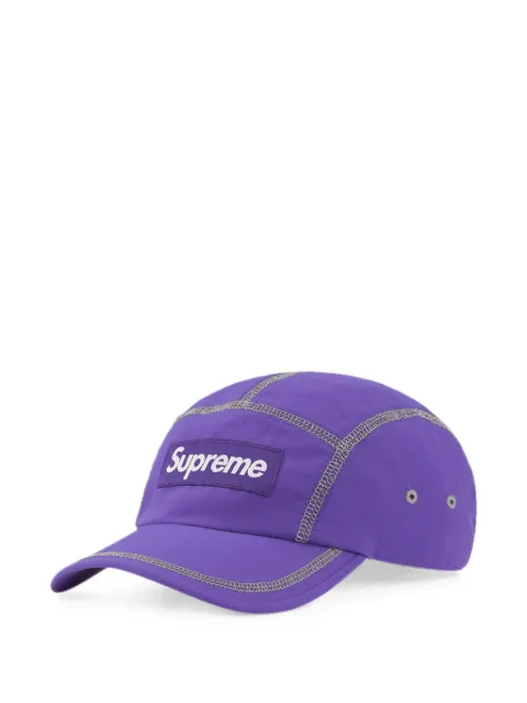 Supreme reflective-stitch baseball cap Purple SU27846