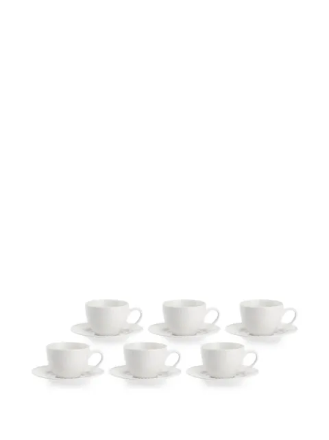 LA PORCELLANA BIANCA Collina coffee cups (set of six) White 267P00510CA06