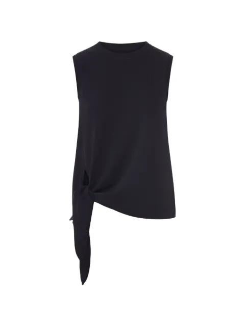 JW Anderson knotted-hem tank top Black JO0284PG1810
