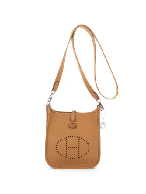 Hermès Pre-Owned mini 16 Evelyne Amazone shoulder bag Brown KCH009BP