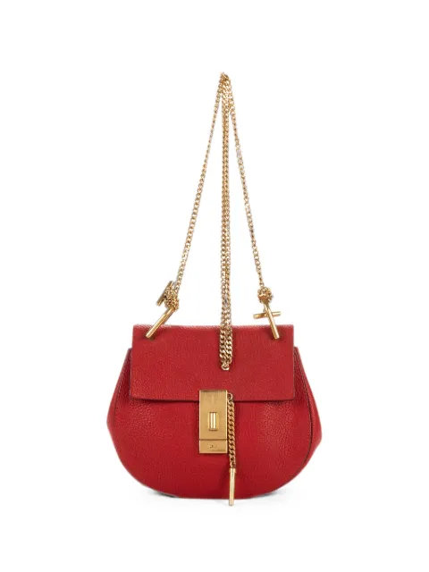 Chloé Pre-Owned mini Drew cross body bag Red 01166365