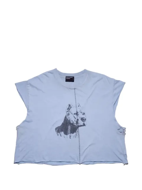 Enfants Riches Déprimés Na Pitbull distressed T-shirt Blue 010947