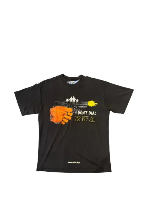 Better with Age graphic-print T-shirt Black BWA188