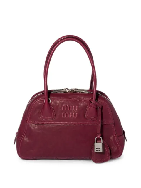 Miu Miu Vivant nappa leather bag Red 5BB200VOOO2BBL