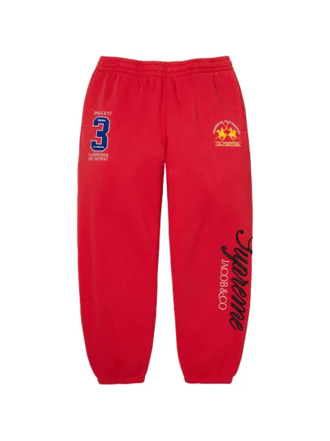 Supreme La Martina track pants Red SU27842