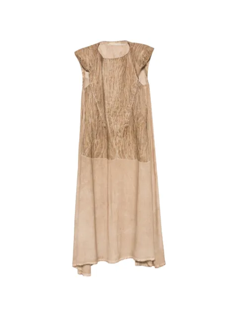 Isaac Sellam Experience sleeveless midi dress Neutrals RESOLUESOUSVIDE