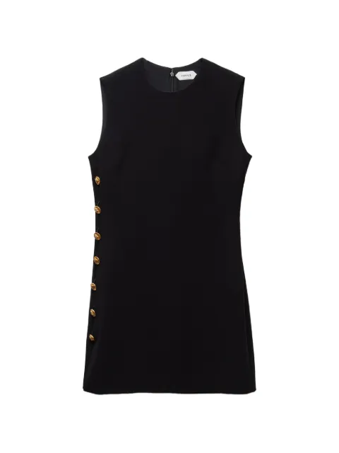 Versace Stretch viscose cady mini dress Black 10266701A13362