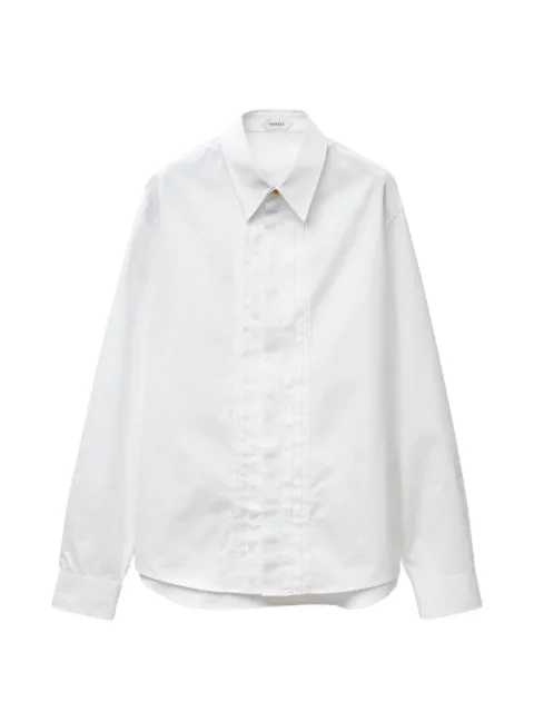 Versace cotton poplin slim shirt White 10269471A13878