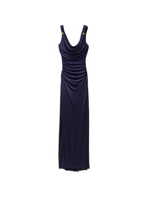 Versace viscose-jersey gown Blue 10267061A12497