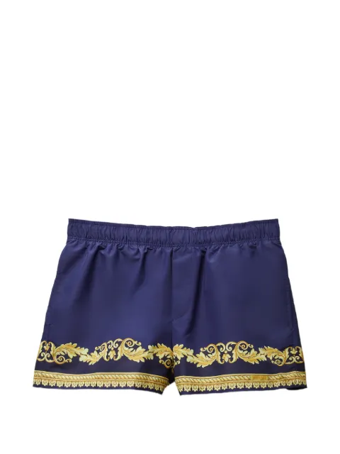 Versace printed swim shorts Purple 10261721A19318