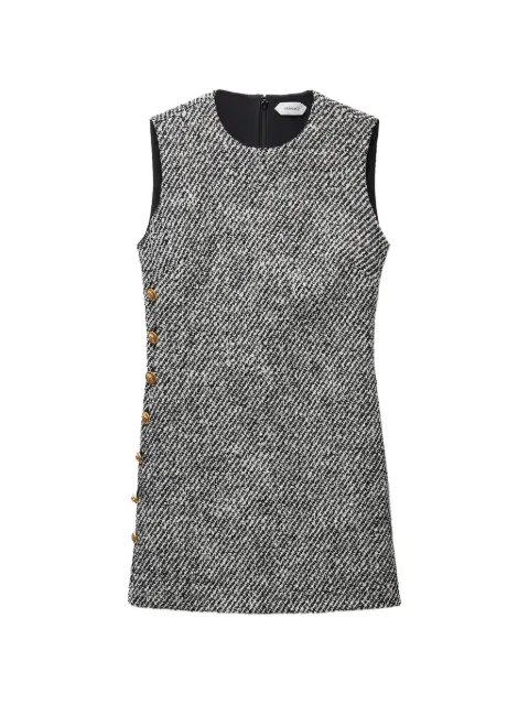Versace wool bouclé mini dress Grey 10266701A19234
