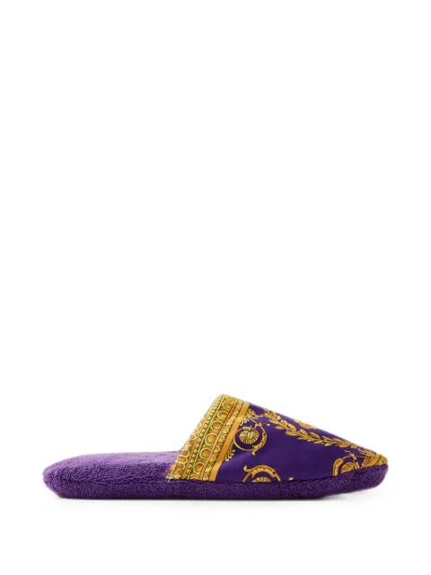 Versace Home Medusa '95 Barocco slippers Purple ZSLB00002ZCOSP052