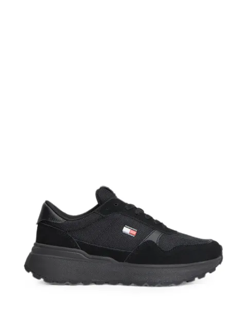 Tommy Hilfiger logo-patch lace-up sneakers Black EN0EN03100