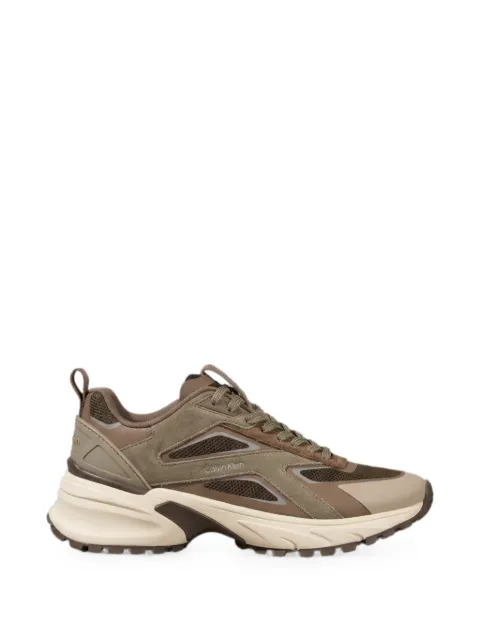 Calvin Klein Runner panelled mesh sneakers Brown HW0HW031070J8