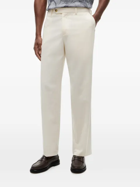 Tommy Hilfiger pressed-crease straight-leg trousers White MW0MW44344