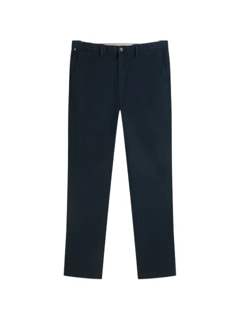 Tommy Hilfiger logo-patch chinos Blue MW0MW43150