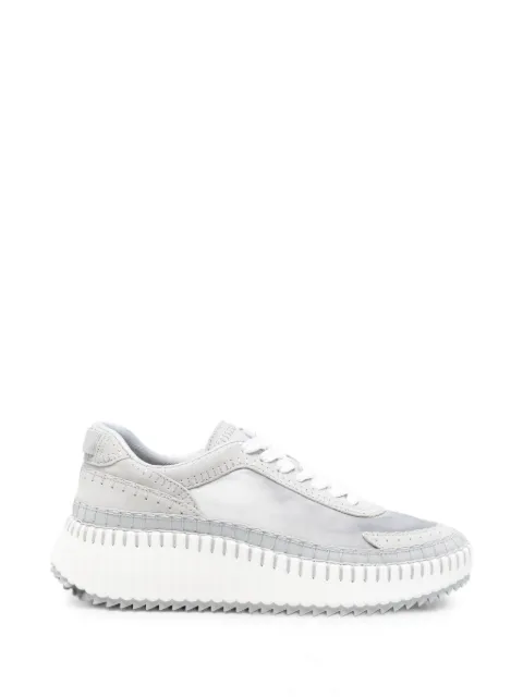 Chloé Nama lace-up fastening sneakers Grey CH26A00RVH