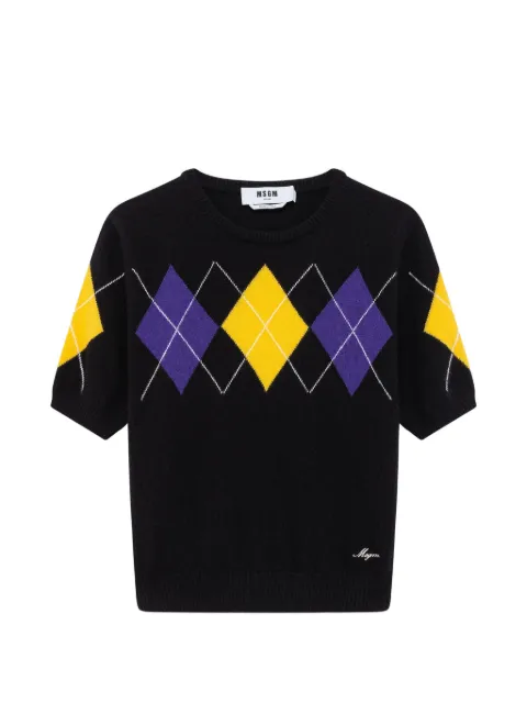 MSGM short-sleeve sweater Black 4141MDM20426777